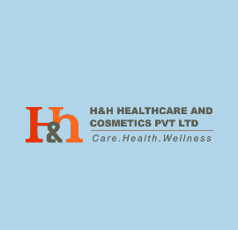 H&H Healthcare and Cosmetics Logo